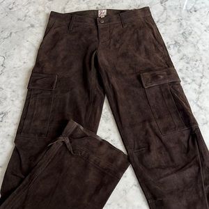 Joie suede cargo pants